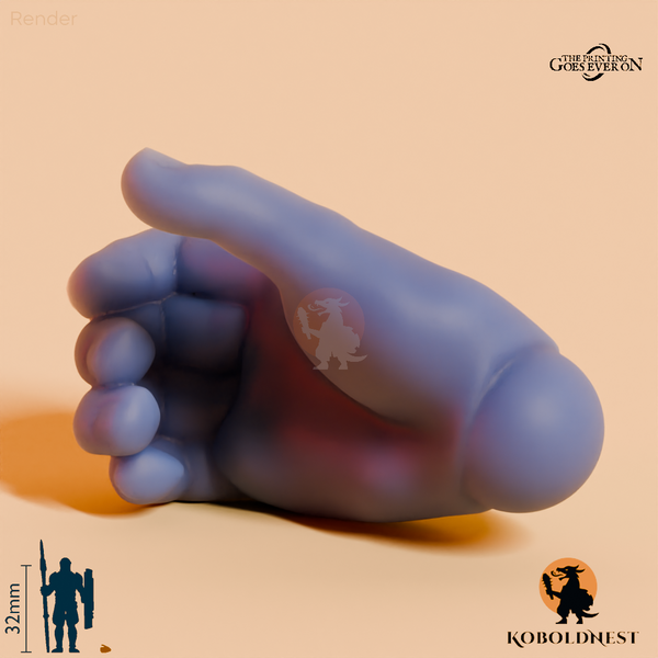 Wüstenclan-Hand, zugreifend