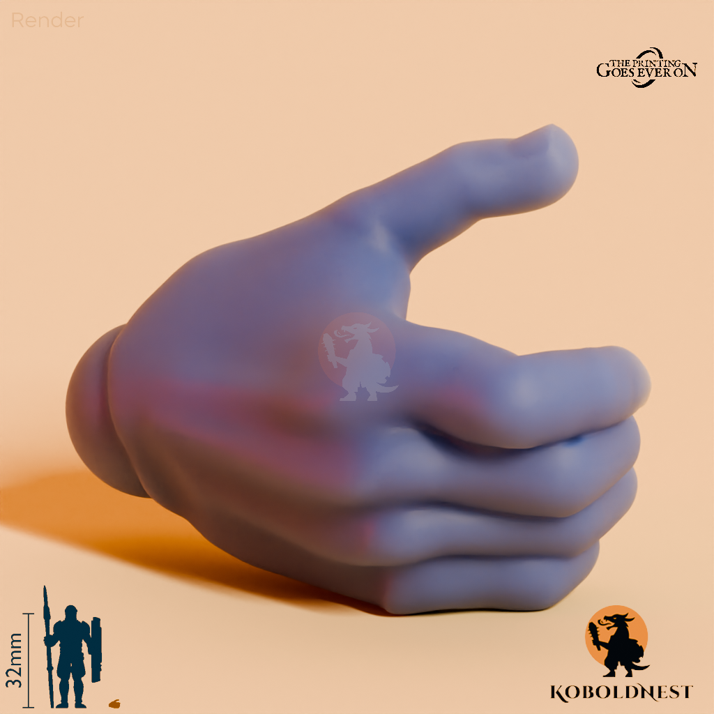 Wüstenclan-Hand, zugreifend