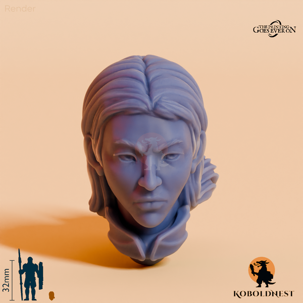 Wüstenclan-Kopf K (Weiblich)