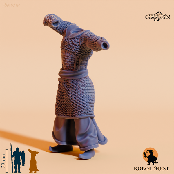 Modularer Wüstenclan Ostling-Bogenschütze A