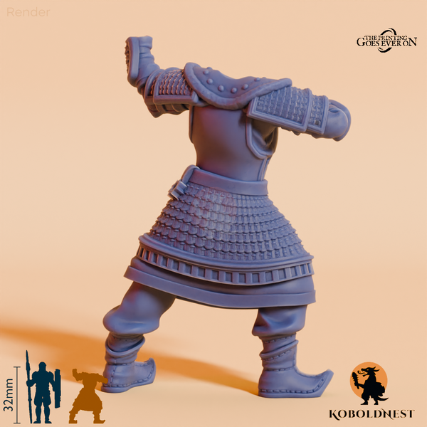 Modularer Wüstenclan Khanat-Krieger A