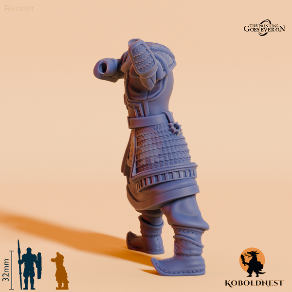 Modularer Wüstenclan Khanat-Krieger A