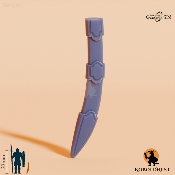 Wüstenclan-Zubehör - Schwertscheide B