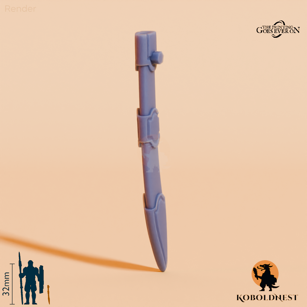 Wüstenclan-Zubehör - Schwertscheide B