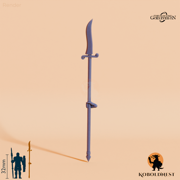 Wüstenclan-Speer B mit Hand