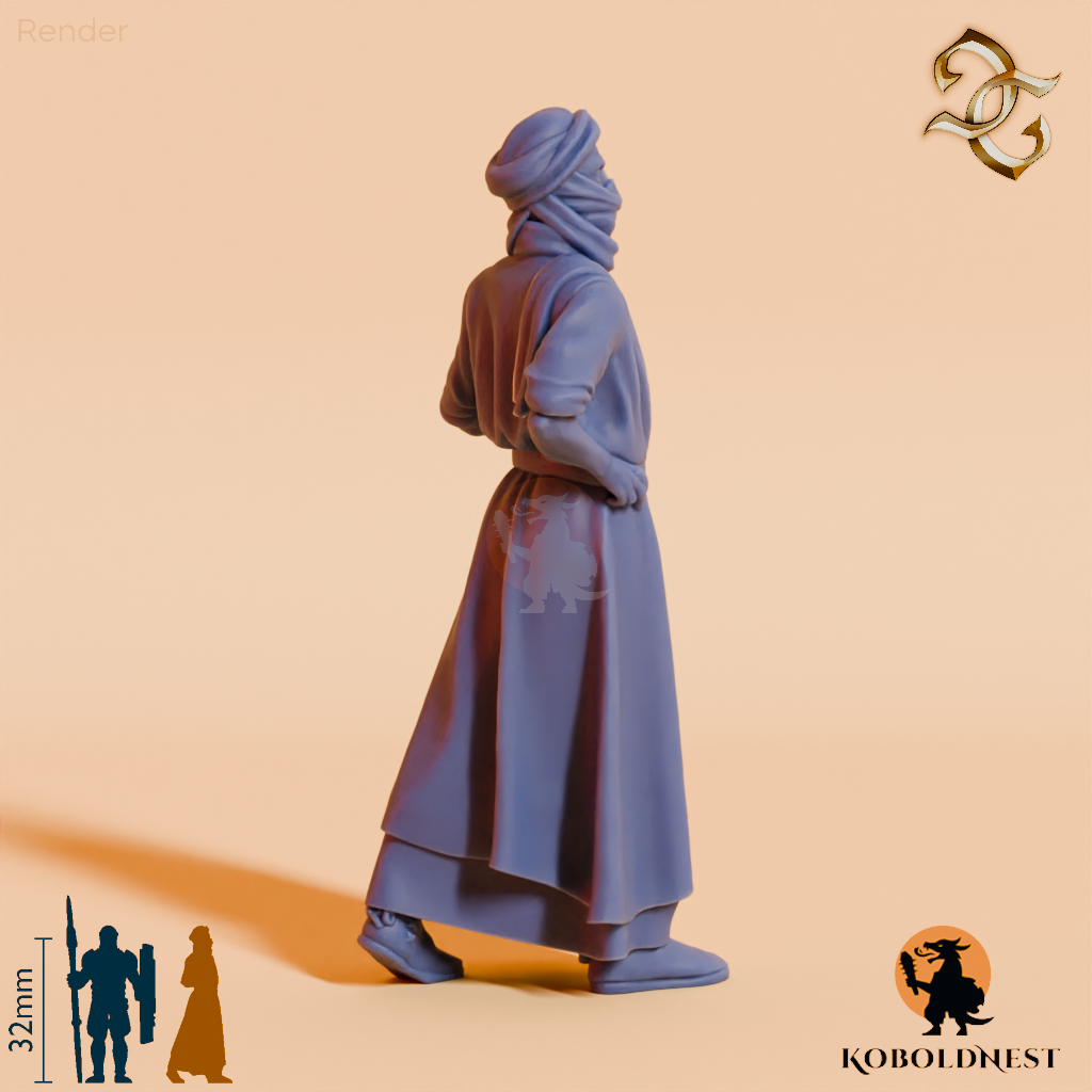 Dhakir ibn Farid al-Ghaib, Wüstenläufer