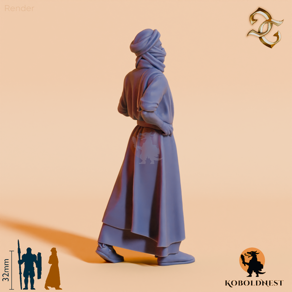 Dhakir ibn Farid al-Ghaib, Wüstenläufer