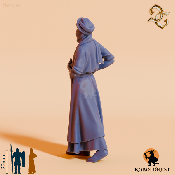 Dhakir ibn Farid al-Ghaib, Wüstenläufer