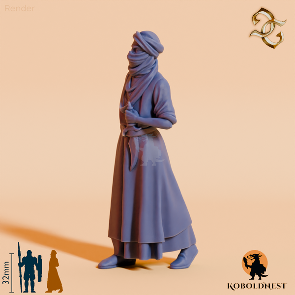 Dhakir ibn Farid al-Ghaib, Wüstenläufer