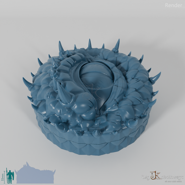 Würfelbox - Drachenauge