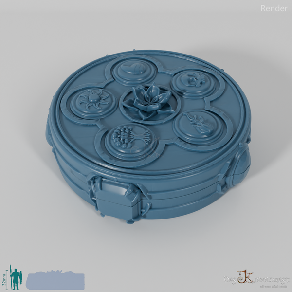 Würfelbox - Fünf Elemente