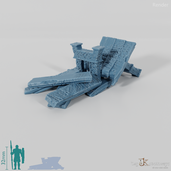 Table - Rotting destroyed dining table