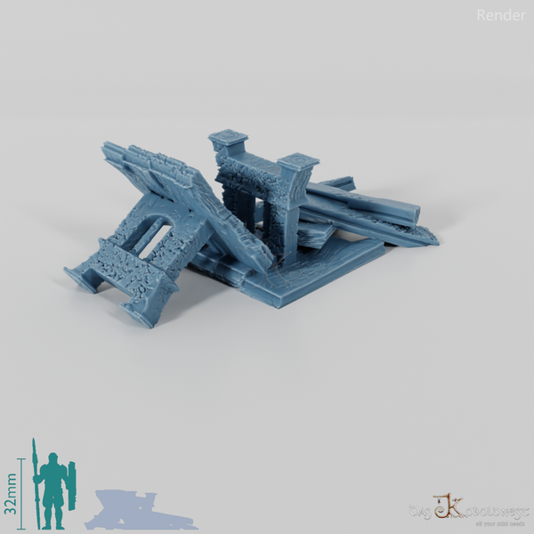 Table - Rotting destroyed dining table