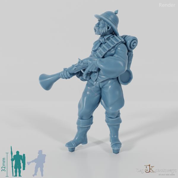 Anson Boulderblast, Großwildjäger