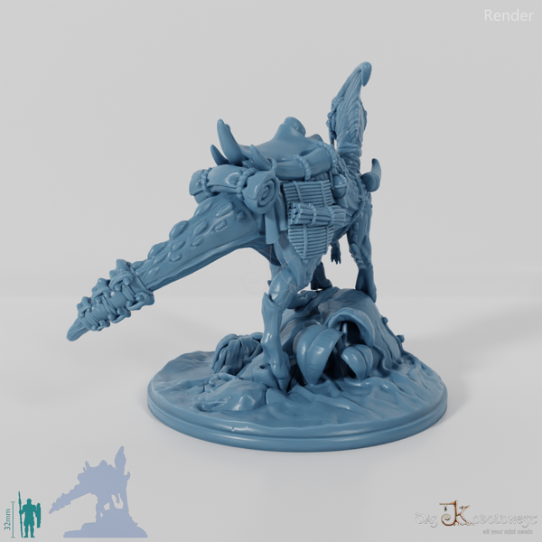 JuJu, Saddled Parasaurolophus