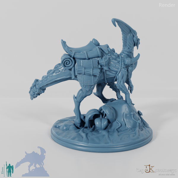 JuJu, Saddled Parasaurolophus