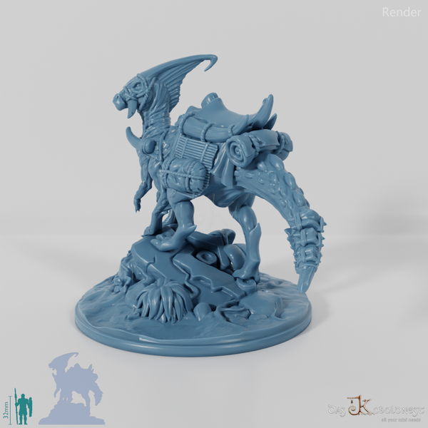 JuJu, Saddled Parasaurolophus