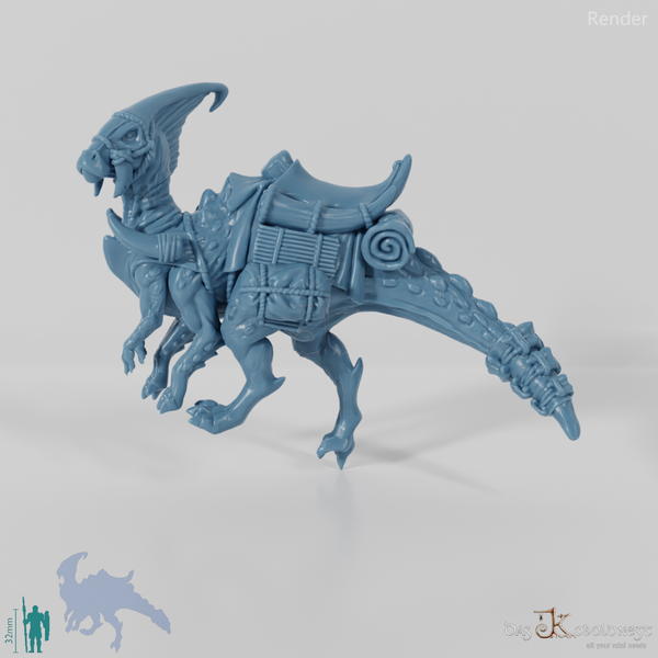JuJu, Saddled Parasaurolophus