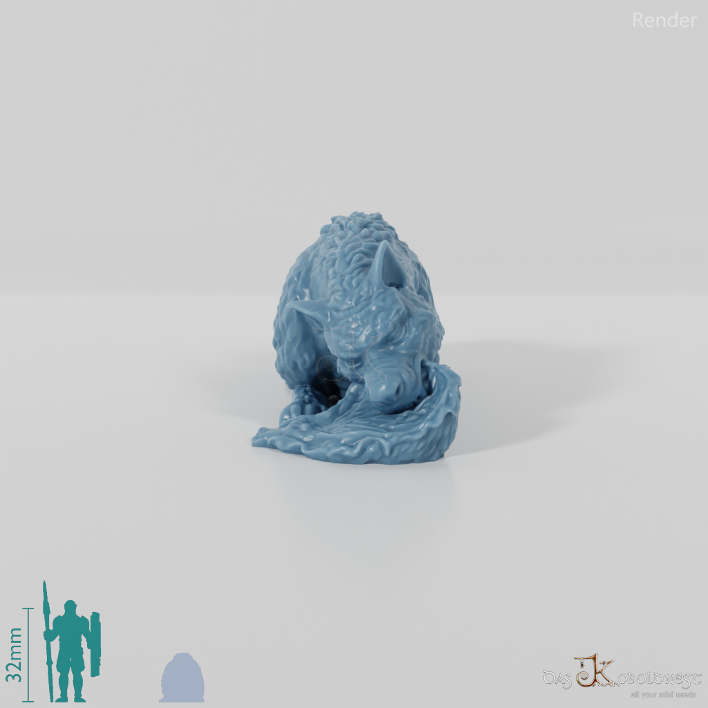 Dinocrocuta 03 - StoneAxe Miniatures
