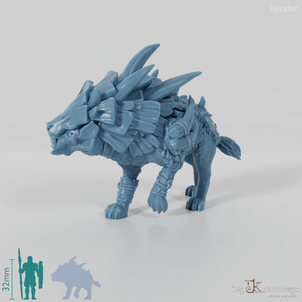 Armored Dinocrocuta 03