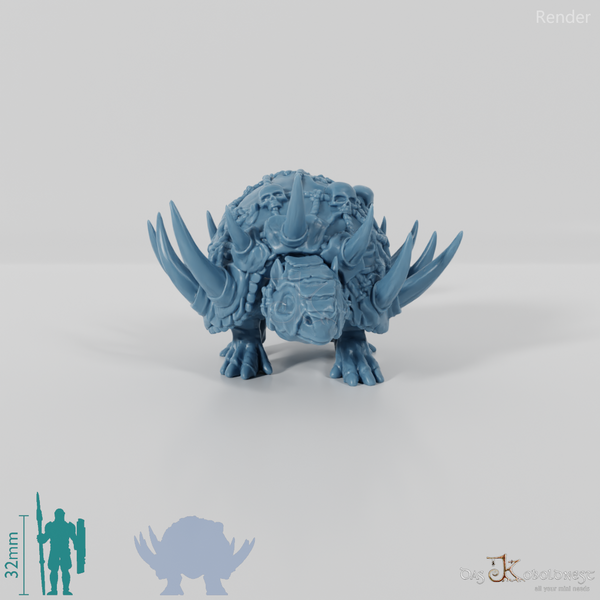 Gerüsteter Doedicurus