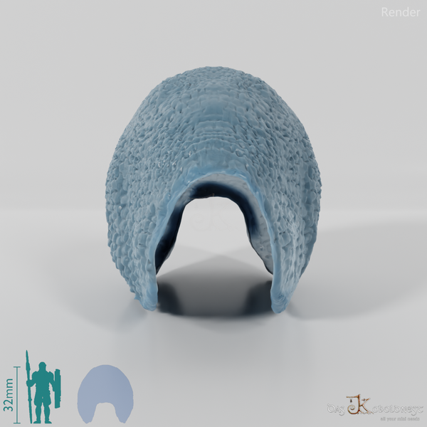 Doedicurus clavicaudatus 04 (Empty Shell) - JJP