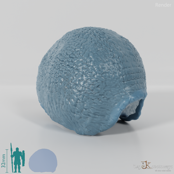 Doedicurus clavicaudatus 04 (Empty Shell) - JJP