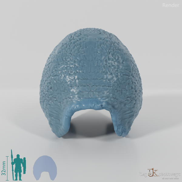 Doedicurus clavicaudatus 04 (Empty Shell) - JJP