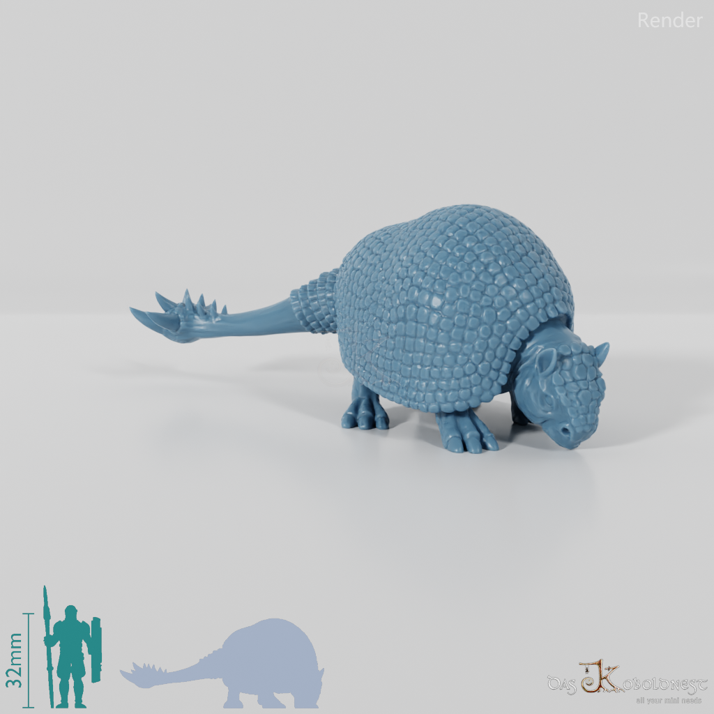 Doedicurus 03 - StoneAxe Miniatures