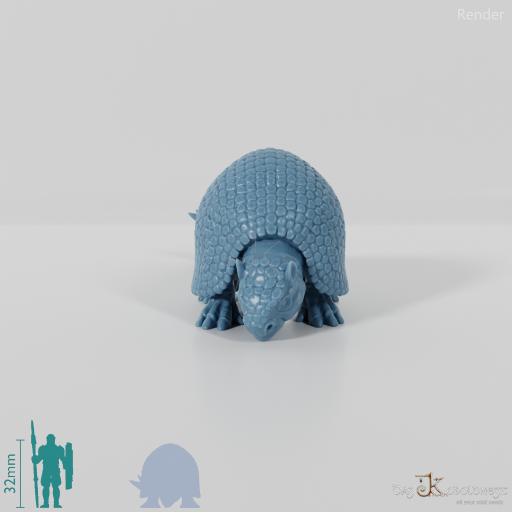Doedicurus 03 - StoneAxe Miniatures