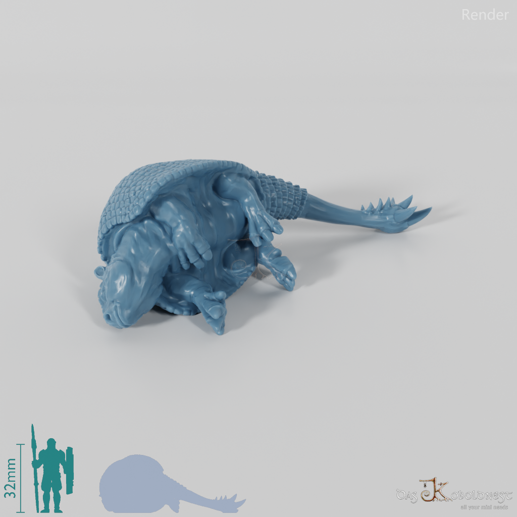 Doedicurus 04 (Cadaver) - StoneAxe Miniatures