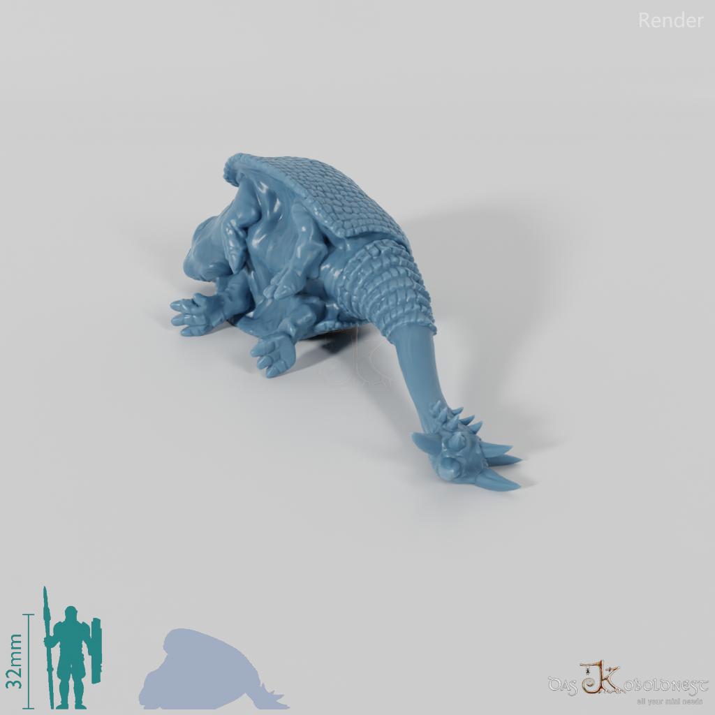 Doedicurus 04 (Kadaver) - StoneAxe Miniatures