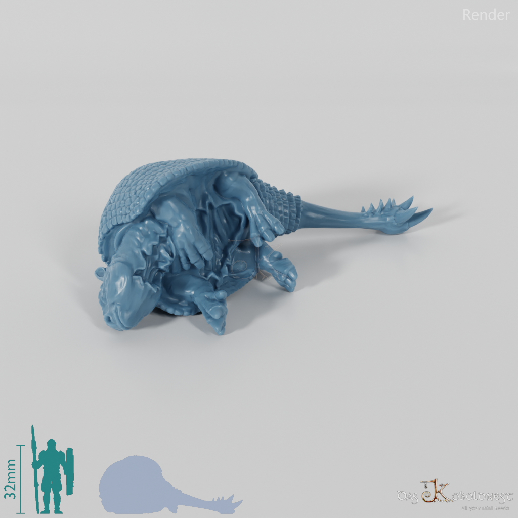 Doedicurus 05 (Cadaver) - StoneAxe Miniatures