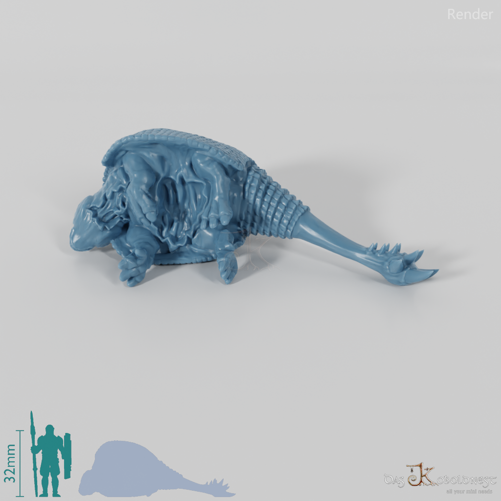 Doedicurus 05 (Kadaver) - StoneAxe Miniatures