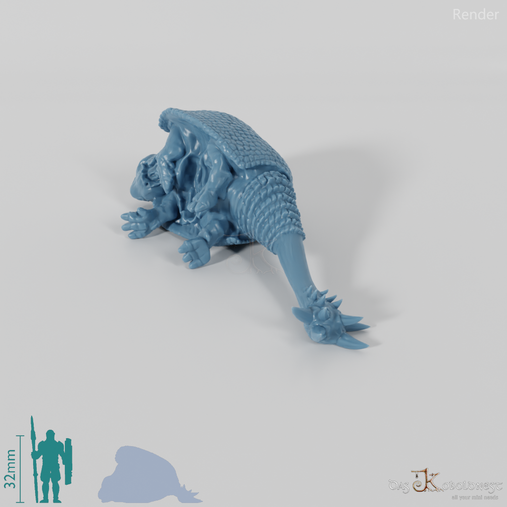 Doedicurus 05 (Kadaver) - StoneAxe Miniatures