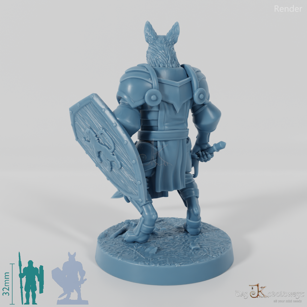 Dogfolk Knight - German Shepherd