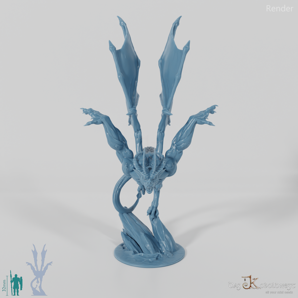 Gehörnter Gargoyle 03