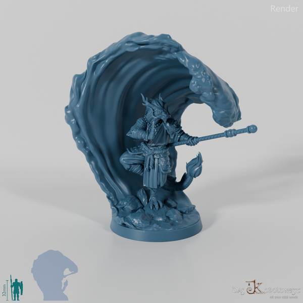 Drachenvolk-Mönch 01 A