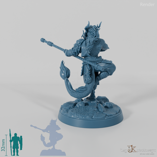 Drachenvolk-Mönch 01 B