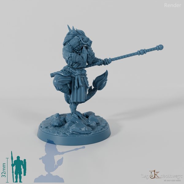 Drachenvolk-Mönch 01 B