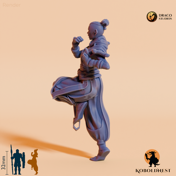 Dreamshaper Casters - Soldier Female - Allaria - BoV