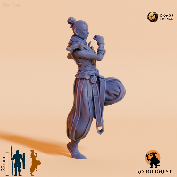 Dreamshaper Casters - Soldier Female - Allaria - BoV