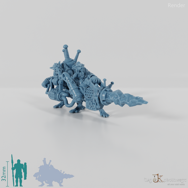 Tecnomancer's Guild drill crew