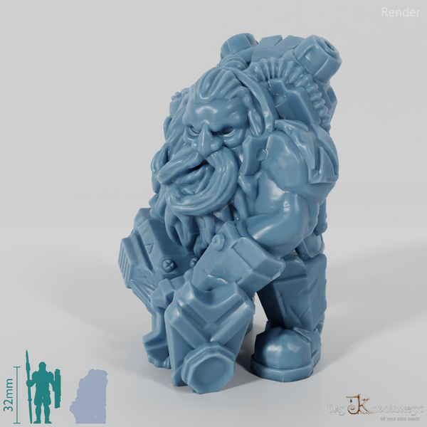 Dwarven artilleryman