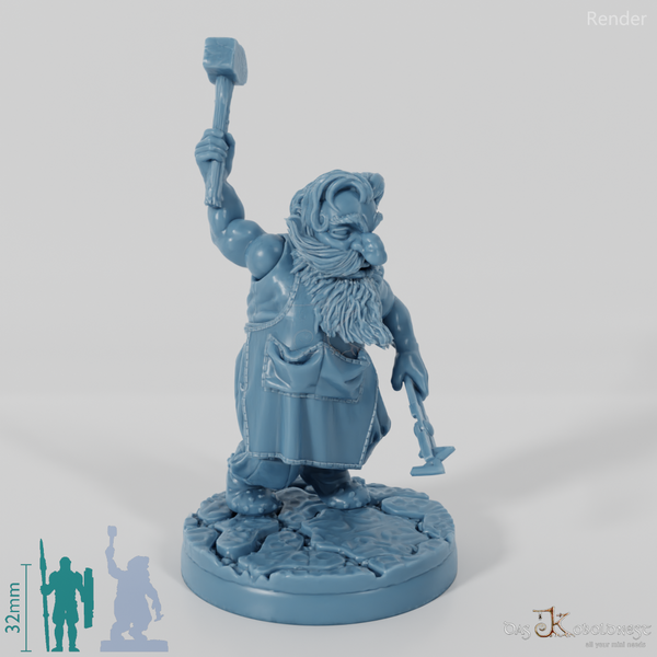 Dwarven Craftsman 05 (Blacksmith)
