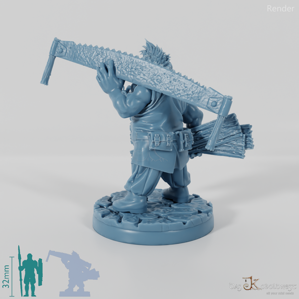 Dwarven Craftsman 04 (Carpenter)