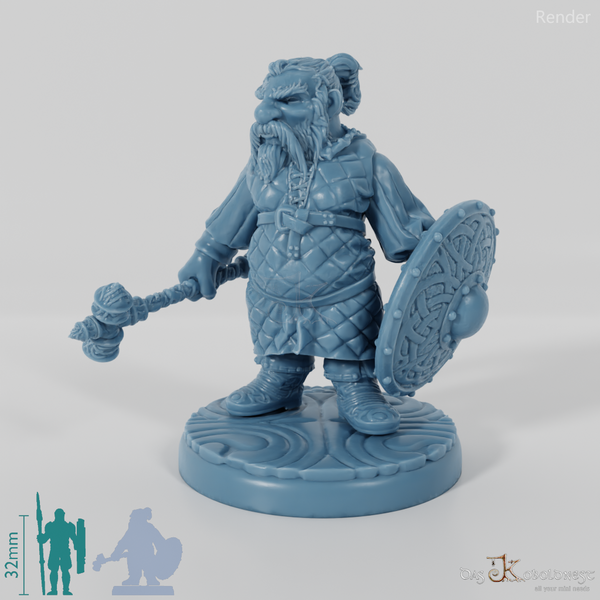 Dwarven Axeman (Gambeson) - Complete Set