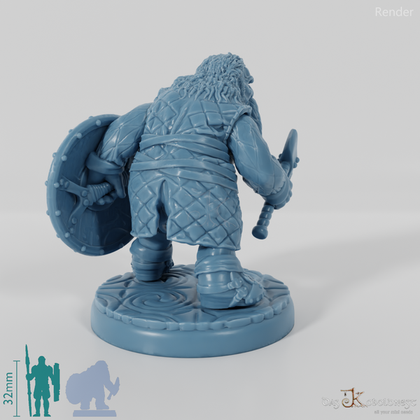 Dwarven Axeman (Gambeson) 03