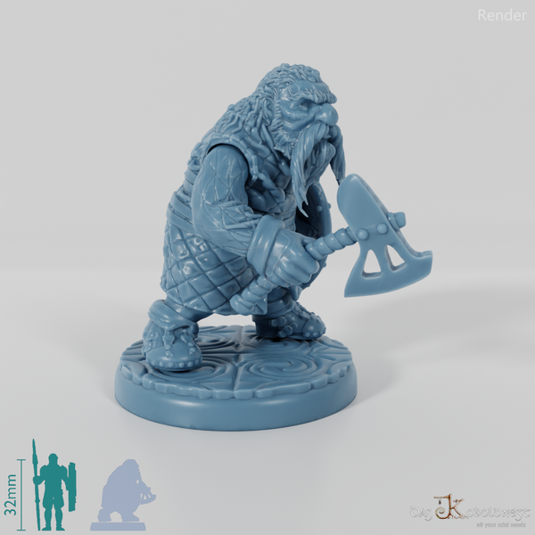 Dwarven Axeman (Gambeson) 03