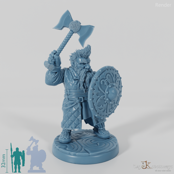 Dwarven Axeman (Gambeson) - Complete Set